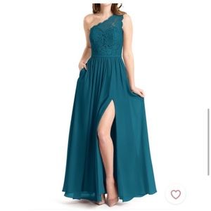 Azazie Demi Ink Blue